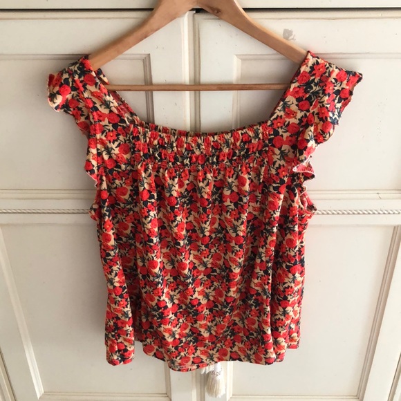 MELLODAY Tops - Melloday Floral Printed Top